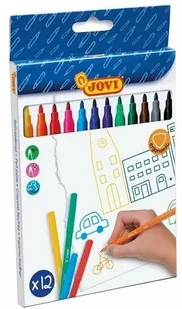 Jovi Mazaki dla dzieci 12 kolorów - Przybory szkolne - miniaturka - grafika 3