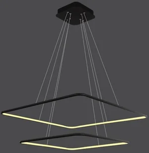 Altavola Design ADesign Lampa wisząca Ledowe Kwadraty in 3k black LA077/P_60_in_3k_black - Lampy sufitowe - miniaturka - grafika 2