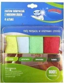 Ściereczki, gąbki, czyściki - ARTYKUŁY AGD F ZESTAW ŚCIEREK MIKRO KARTON 4SZT FE-2004 - miniaturka - grafika 1