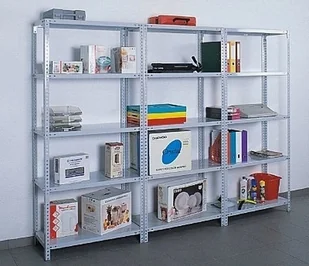 433 DOSTAWA GRATIS! 43364856 Regał metalowy magazynowy 6 półek wymiary 3000x900x800mm nośność półki 100 kg) 64856-uniw - Szafy i regały magazynowe - miniaturka - grafika 2