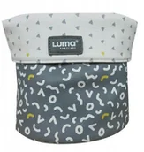 Inne akcesoria do pielęgnacji dzieci - Luma Koszyk na akcesoria Memphis Grey - miniaturka - grafika 1