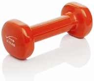 Hantle i ciężarki - Vivo Hantla vinyl 0,75kg pomarańczowy 4560121 - miniaturka - grafika 1