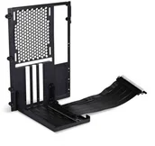 Akcesoria do komputerów stacjonarnych - Lian Li O11D-1X-4 Karta Mini Riser + zaślepka gniazda PCIe - PCIe 4.0 200mm czarna GELI-854 - miniaturka - grafika 1