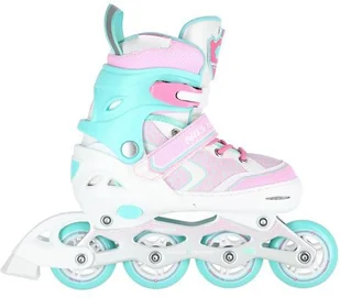 Nils EXTREME NA14198 BIAŁO-TURKUSOWY ROZM. L(39-42) ŁYŻWOROLKI EXTREME 16-01-135 - Rolki - miniaturka - grafika 6