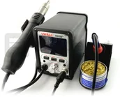 Akcesoria do lutowania - Stacja lutownicza hotair i grotowa Yihua 995D+ z wentylatorem w kolbie - 720W DLT-10680 - miniaturka - grafika 1