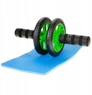 Akcesoria do masażu - Wałek Roller Do Ćwiczeń Kółko podwójne podkładka - miniaturka - grafika 1