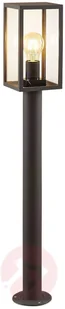 Lindby Lindby Filimon słupek oświetleniowy, szary, E27 - Lampy ogrodowe - miniaturka - grafika 8