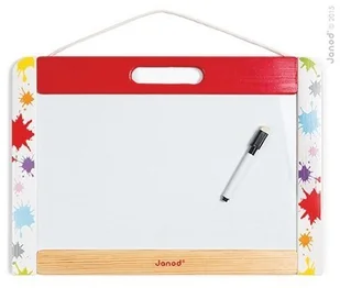 Janod Tablica edukacyjna wisząca 3 w 1 J09613 - Tablice dla dzieci - miniaturka - grafika 6