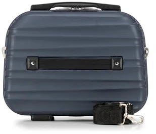 Wittchen Kuferek 56-3A-314 granatowy 56-3A-314-91 - Kosmetyczki, organizery i kuferki - miniaturka - grafika 4