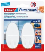 Wieszaki łazienkowe - Tesa 58013 00052 01 hak owalna: 2 hak i 4 paski, rozmiar L (58013-00052-01) - miniaturka - grafika 1