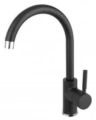 Baterie kuchenne - Ferro Bateria LUGIO zlewozmywakowa st., czarny BLG4BL BLG4BL - miniaturka - grafika 1