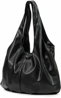 Torby i organizery dla mam - Elodie Details Torba dla mamy - Draped Tote Black - miniaturka - grafika 1
