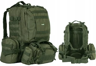 Texar Plecak Taktyczny Camper 60L Czarny - Plecaki - miniaturka - grafika 2