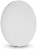 Lampy ogrodowe - V-tac kinkiet zewnętrzny LED VT-741 6W 3000K 660lm IP65 okrągły biały SKU 7524 7524 - miniaturka - grafika 1