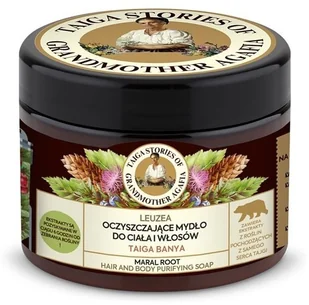 Pierwoje Reszenie Taiga Stories Mydło do ciała i włosów oczyszczające z leuzeą 300ml - Mydła - miniaturka - grafika 5