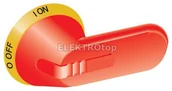 Wyłączniki światła i elektryczne - ABB 1SCA022380R9820 | OHY65J6 rączka żółto-czerwona 1SCA022380R9820 - miniaturka - grafika 1