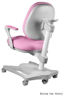 Unique-Meble Krzesło obrotowe GABBY niebieskie dziecięce, do biurka - Krzesła obrotowe dla dzieci - miniaturka - grafika 9