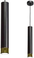 Lampy sufitowe - Milagro Lampa wisząca DANI BLACK/GOLD 1xGU10 MLP6239 - miniaturka - grafika 1
