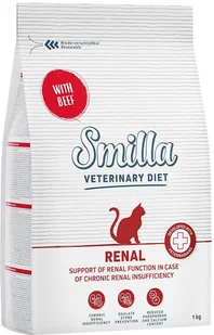 Smilla Smilla Veterinary Diet Renal wołowina 4 kg - Sucha karma dla psów Smilla Smilla Veterinary Diet Renal wołowina 4 kg - Sucha karma dla psów - miniaturka - grafika 1