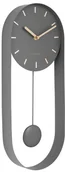 Zegary - Karlsson Zegar ścienny Pendulum Charm grey by KA5822GY - miniaturka - grafika 1