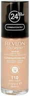 Podkłady do twarzy - Revlon Colorstay 24H Podkład kryjąco-matujący nr 110 Ivory - cera mieszana i tłusta 30ml - miniaturka - grafika 1