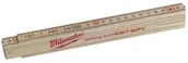 Poziomice, łaty, miary - Milwaukee Miara składana 2 m - miniaturka - grafika 1