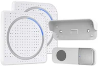 Dzwonki i gongi - Solight 1L67DZ - SET 2x Bezprzewodowy dzwonek do gniazdka 230V IP56 biały - miniaturka - grafika 1