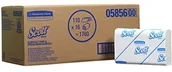 Ręczniki papierowe - Scott SCOTT ręczniki do rąk, Slim paczką Fold, biały, 16 X 110 ściereczek, 1er Pack, 1 X 16 sztuki 5856 - miniaturka - grafika 1