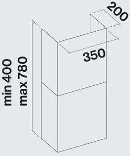 Falmec Verso 55 Szary - Okapy kuchenne - miniaturka - grafika 4