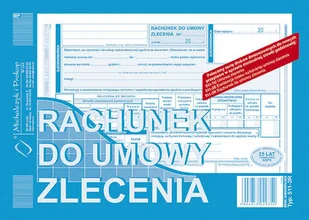 MICHALCZYK Prokop Prokop Rachunek do umowy zlecenia A5 1+1 511-3R WIKR-1033104 WIKR-1033104 - Druki akcydensowe - miniaturka - grafika 2