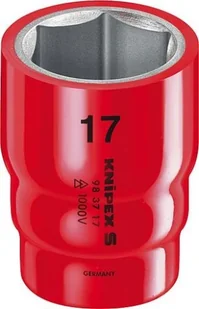 Knipex nasadka sześciokątna 19 mm z gniazdem czworokątnym 3/8 983719 - Klucze i nasadki - miniaturka - grafika 3