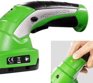 tectake Podkaszarka nożowa akumulatorowa + 2 noże + rączka teleskopowa - zielony 401542 - Nożyce i sekatory tectake Podkaszarka nożowa akumulatorowa + 2 noże + rączka teleskopowa - zielony 401542 - Nożyce i sekatory - miniaturka - grafika 8