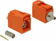 Kable - Delock FAKRA M gniazdo 21 mm krótkie do zaciskania 89711 - miniaturka - grafika 1