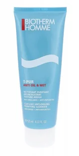 BIOTHERM HOMME T-Pur Clay-Like Unclogging Purifying Cleanser - Peelingi i scruby do twarzy - miniaturka - grafika 8