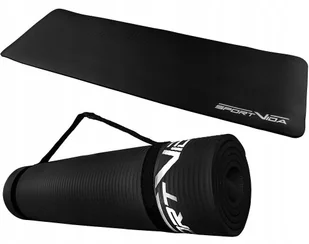 Mata Do Ćwiczeń Jogi Grubość 1,5cm Czarna - Maty do jogi - miniaturka - grafika 3