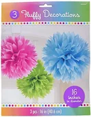 Pozostałe akcesoria kuchenne - Amscan International Flausch dekoracja, wielokolorowa,  szt. w opakowaniu 18055.900000000001 - miniaturka - grafika 1