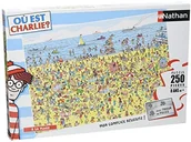 Puzzle - Nathan Puzzle 250 części - Gdzie jest Charlie $47 : Charlie am Strand - miniaturka - grafika 1