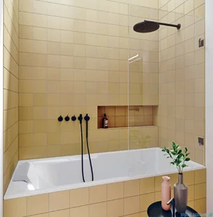 Riho Still Shower LED wanna prostokątna 180x80cm BR0500500K00130 - Wanny - miniaturka - grafika 3