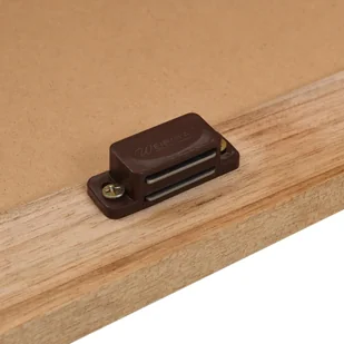 vidaXL Szafka pod umywalkę z drewna orzecha włoskiego, 66 x 29 x 61 cm - Szafki łazienkowe - miniaturka - grafika 6