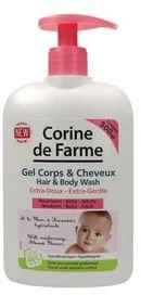 Corine de Farme Corine de Farme Delikatny Żel myjący 2w1 z ekstraktem z kwiatu migdałowca 500ml - Kosmetyki kąpielowe dla dzieci - miniaturka - grafika 4