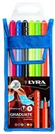 Pozostałe akcesoria dla plastyków - LYRA Fineliner, wielokolorowy, 16,5 x 1,2 x 7,5 cm, 6 jednostek 6771060 - miniaturka - grafika 1