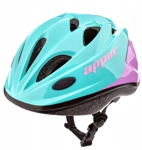 Modi rowerowy dziecięcy Apper coral S 48-52 cm - Kaski rowerowe - miniaturka - grafika 4