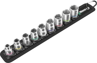 Wera zestaw 05003973001 Belt szer. 4 klucz nasadowy grzechotek Zyklop, napęd 9, 3/8", 9-częściowy 05003973001 - Klucze i nasadki - miniaturka - grafika 2