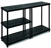 Półki na dokumenty - Terry regał 4080/5 z tworzywa sztucznego, 40 x 80 x 173,8 cm - miniaturka - grafika 1