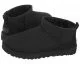 Botki damskie - Ugg Australia Buty W Classic Ultra Mini 1116109 W/BLK (UA32-a) - miniaturka - grafika 1