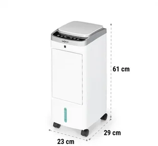 OneConcept OneConcept Freshboxx Pro, chłodnica powietrza, 3 w 1, 65 W, 966 m3/h, 3 prędkości nawiewu, biała ACO17-FreshboxxProWH - Klimatory - miniaturka - grafika 8