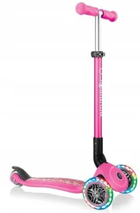 LED Hulajnoga Trójkołowa Dziecięca Składana Koła - Hulajnogi - miniaturka - grafika 18