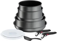 Zestawy garnków i patelni - Tefal zestaw naczyń Ingenio Daily Chef ON L7619302 10 szt - miniaturka - grafika 1