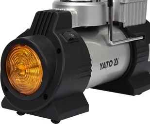 Yato KOMPRESOR SAMOCHODOWY Z LAMPĄ LED 12V 180W YT-73460 - Sprężarki i kompresory - miniaturka - grafika 3
