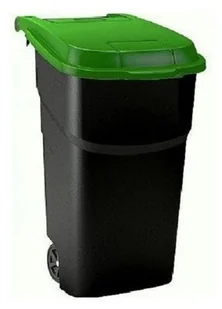 Rotho kubeł na śmieci z pokrywą oraz na kółkach z plastiku, pojemność 100 l, 4510105053 - Pojemniki przemysłowe Rotho kubeł na śmieci z pokrywą oraz na kółkach z plastiku, pojemność 100 l, 4510105053 - Pojemniki przemysłowe - miniaturka - grafika 2